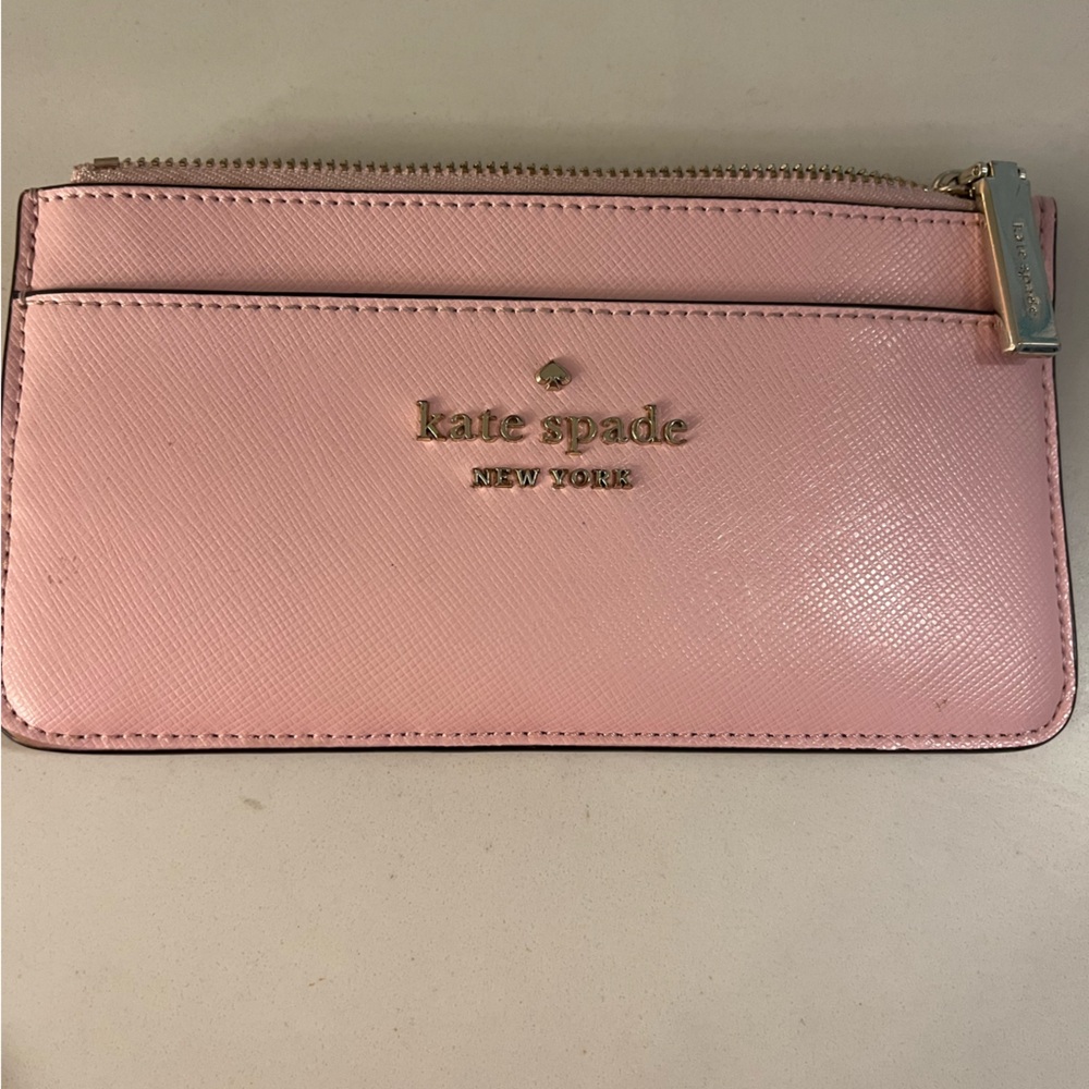 Pretty Pink Kate Spade Slim Wallet! Super pretty!